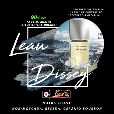 Perfume Similar Gadis 72 Inspirado em Leau Dissey Pour Homme Contratipo